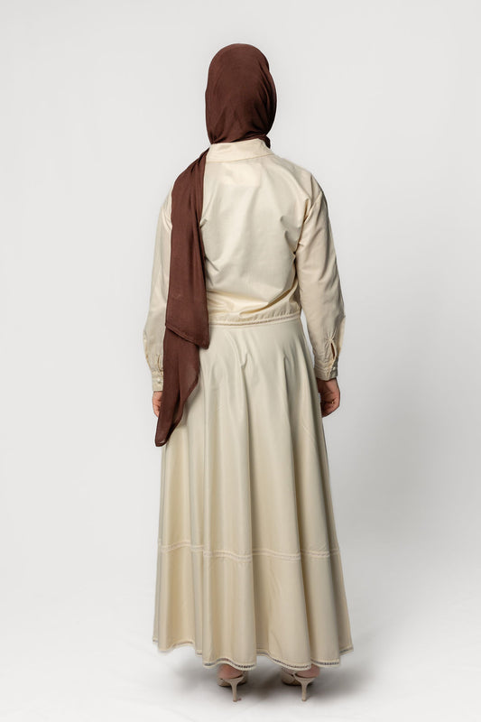 Crystal Set Ivory White