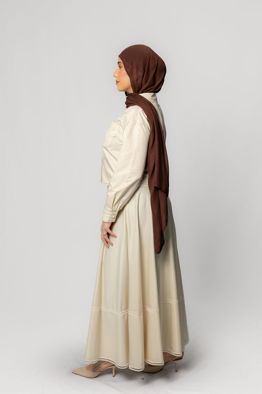 Crystal Set Ivory White