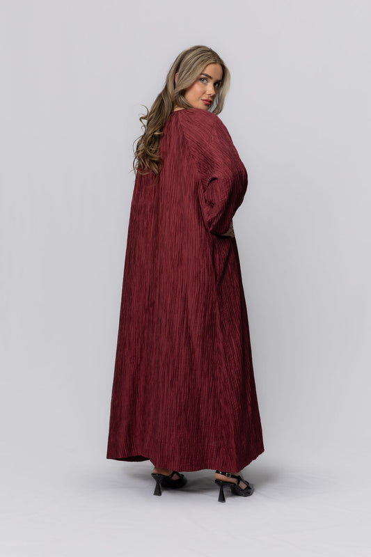 Modern Flow Dress Red