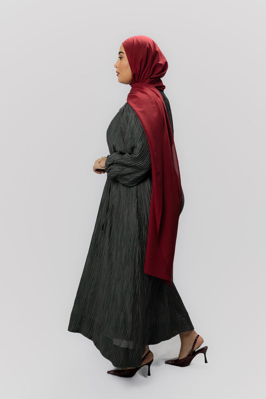 Modern Flow Dress Gray