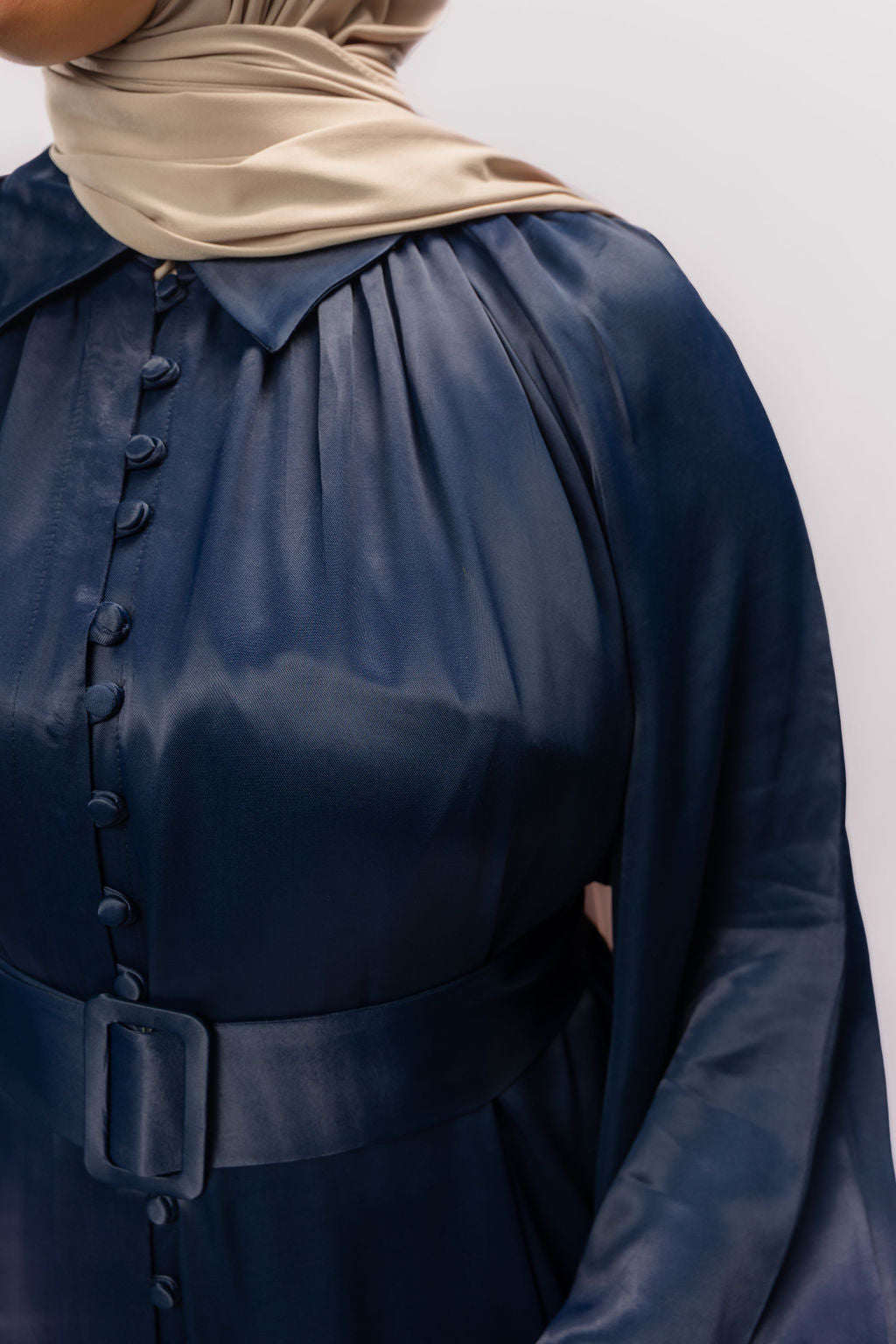 Orchid Dress Dark Blue