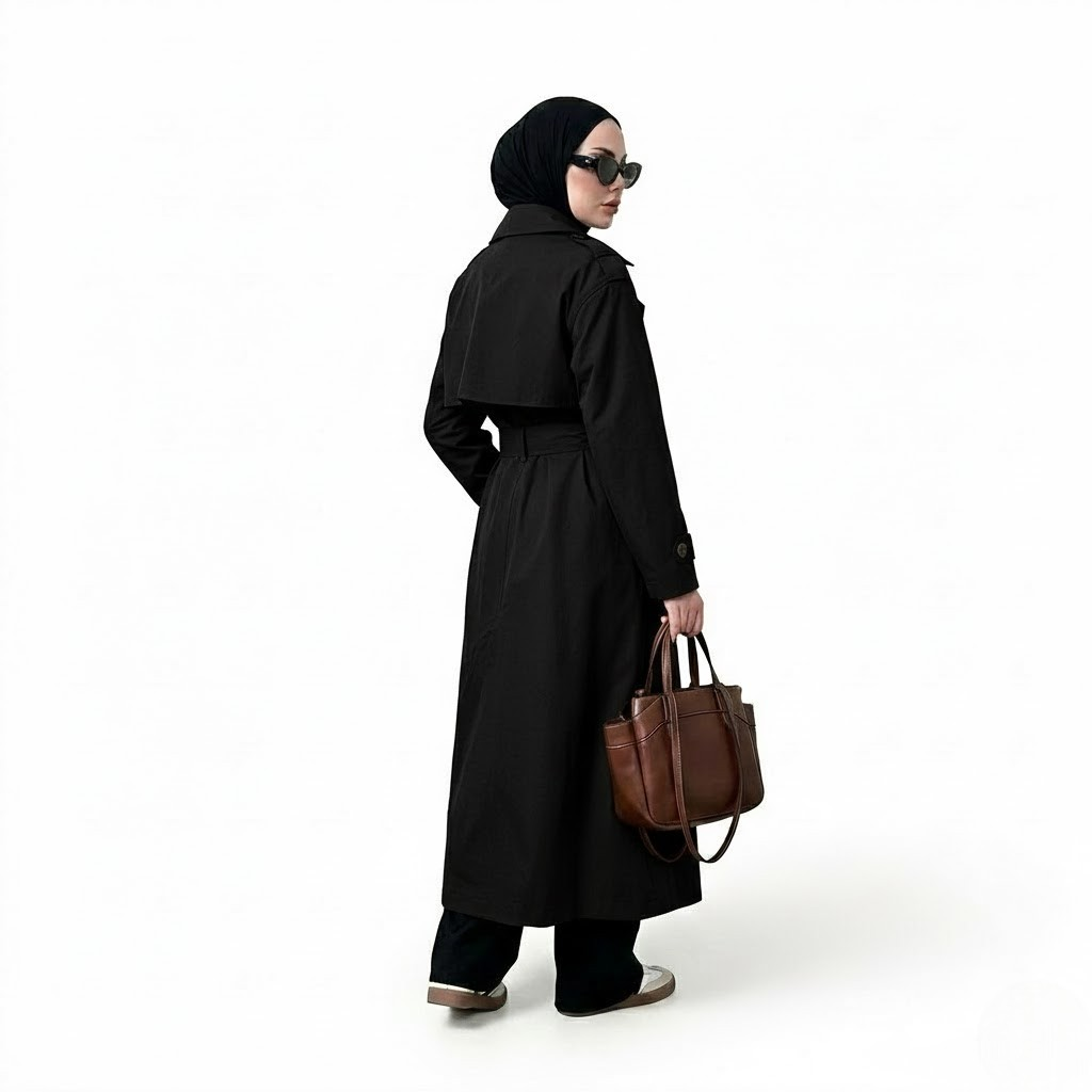 Vale Trenchcoat - Black